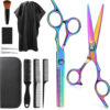 1 Set Hairdressing Tools Set Scissors Kit Flat Scissors Hairdressing Scissors Barber Scissors Hair Cutting Scissors Haircut Scissors Hair Clippers Hairdressing Equipment