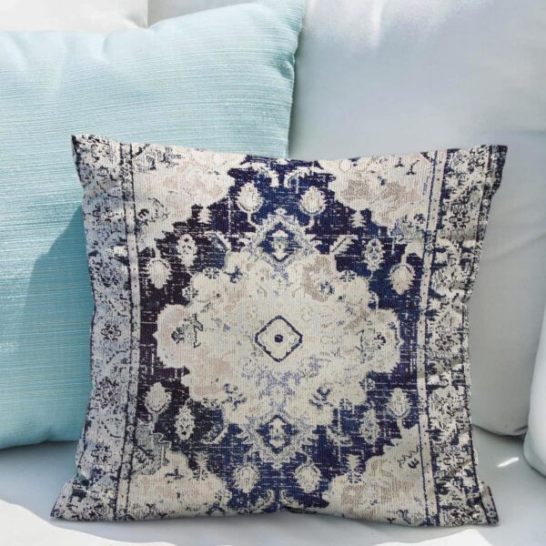 Soft Pillow Case Cushion Cover Pillowcase for Couch Sofa Bed Decorative (Navy Blue)