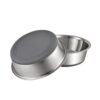 Nonslip Stainless Steel Dog Bowls, 3.8 US Cup, 2 Count