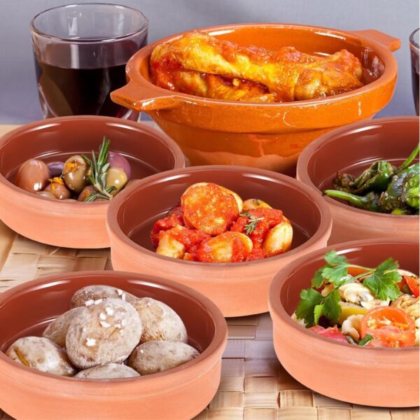 10 Pcs Mexican Clay Cookware Set 5