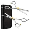 Barber Scissors Hairdressing Scissors and Thinning Scissors Unique Design 15.2 Cm
