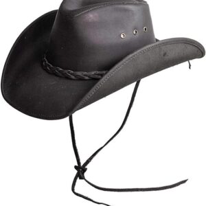 American Hat Makers Hollywood Leather Cowboy Hat