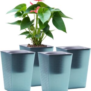 Self Watering Planter 4 Pieces 6 Inch