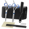 Hair Cutting Scissors Set Professional Stainless Steel Haircut Kit Cutting and Thinning Scissors