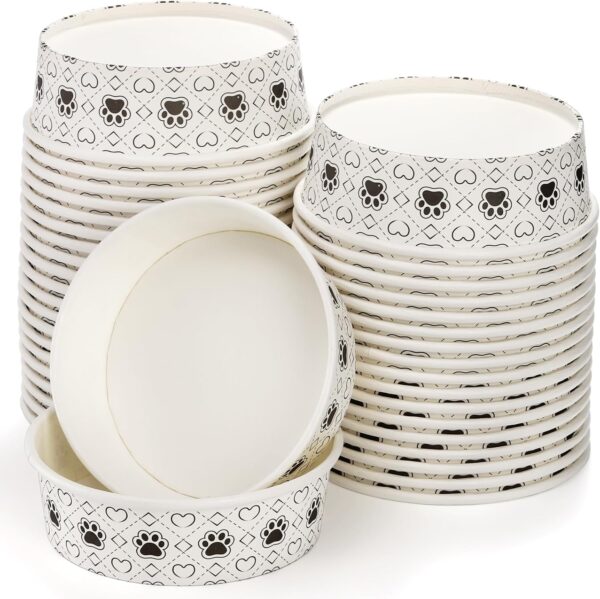 0Pcs Disposable Pets Bowls