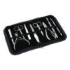 9 pieces manicure and pedicure kit