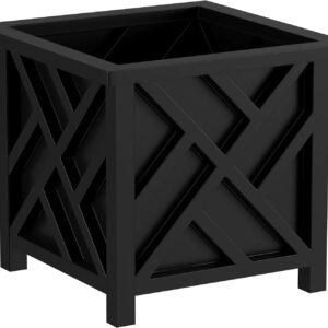 Pure Garden Lattice Design Planter Box
