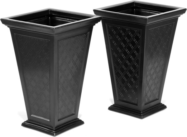 Outdoor Casablanca Self-Watering Planter (2-Pack)