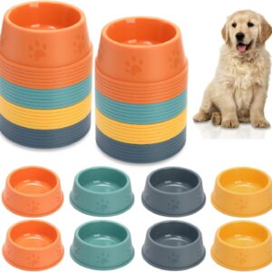 24 Pack Plastic Dog Bowl