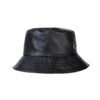 Fashion Bucket Hat PU Leather Rain Hat Waterproof Fishmen Cap